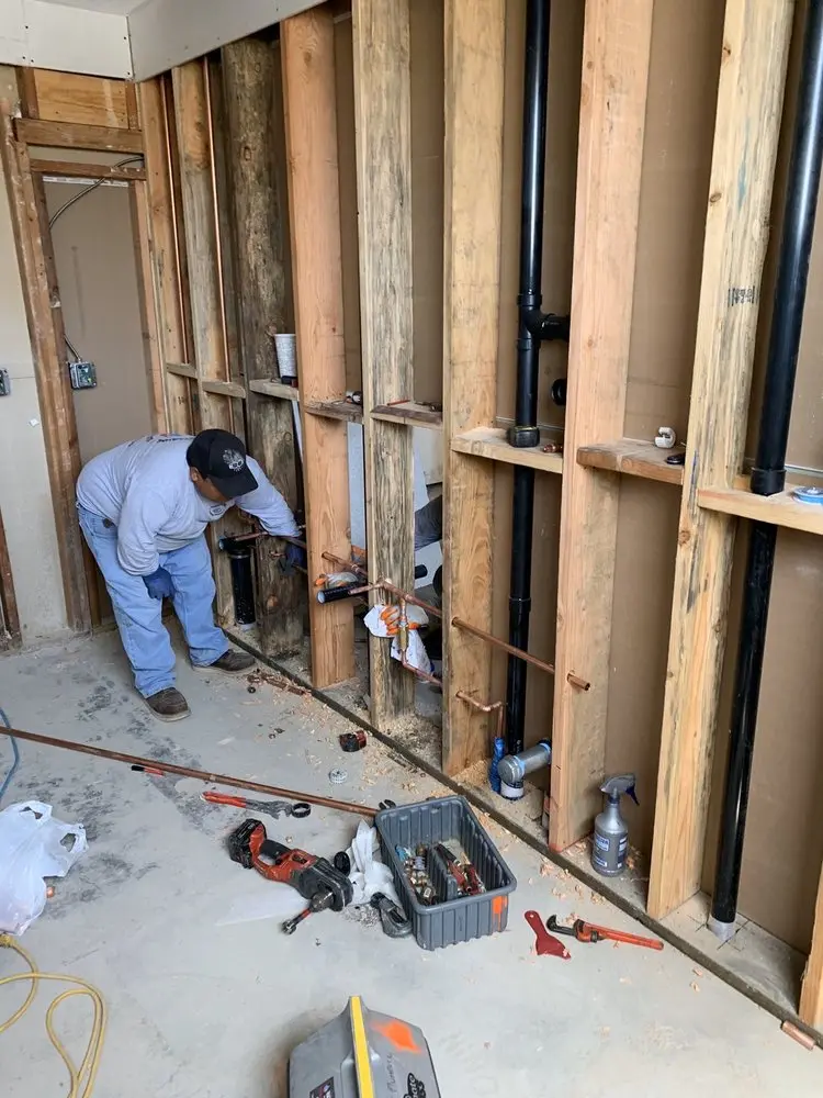 Commercial rough-in plumbing for Trenchless Sewer Repair in Seabreeze